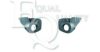 EQUAL QUALITY G1242 Holder Set, radiator grille